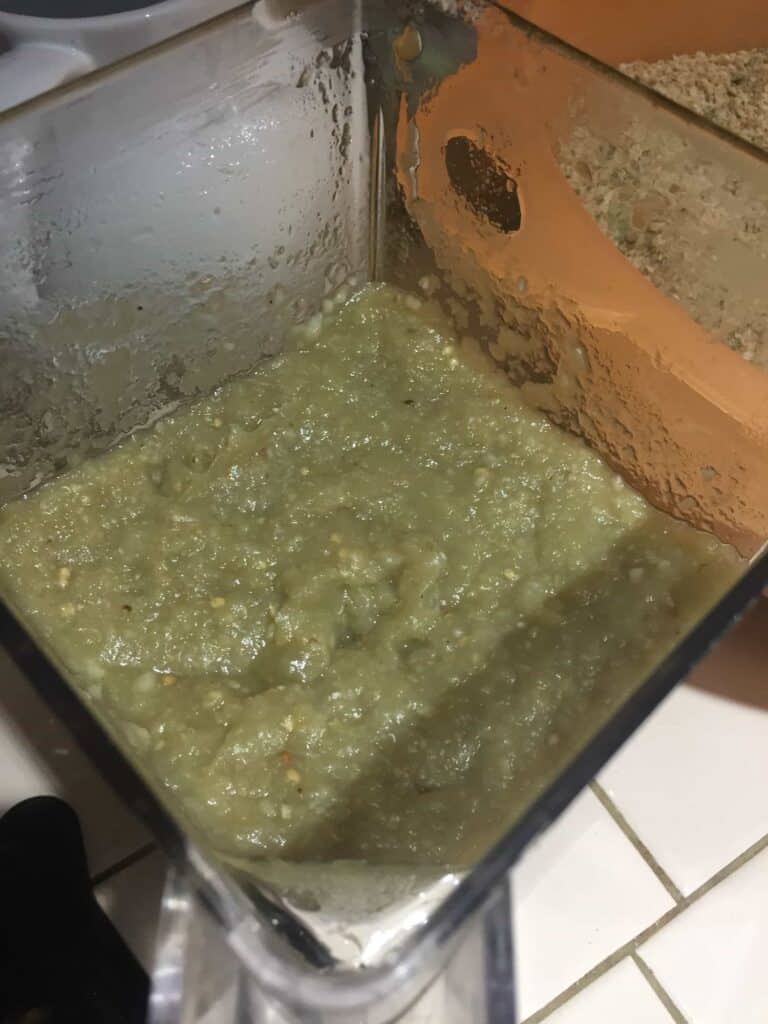 blended eggplant