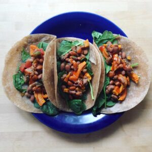 tacos on a plate