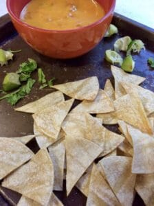 homemade tortilla chips