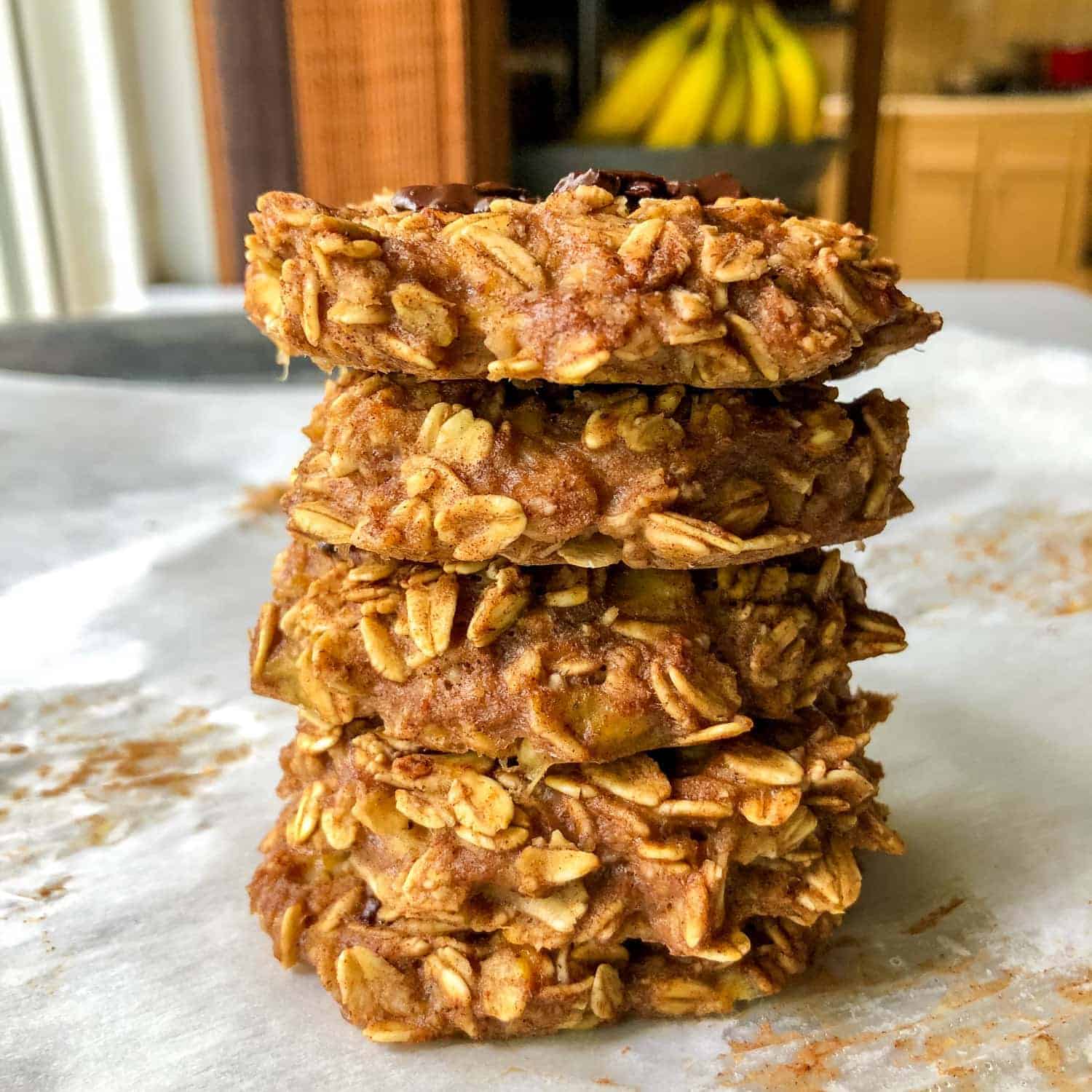 Banana Oat Cookies Vegan