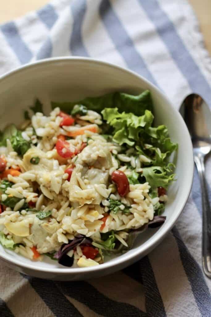 orzo pasta salad