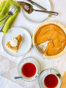 tablescape with tea