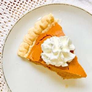 slice on plate