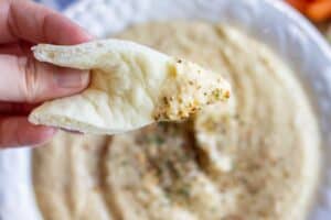 dip on pita