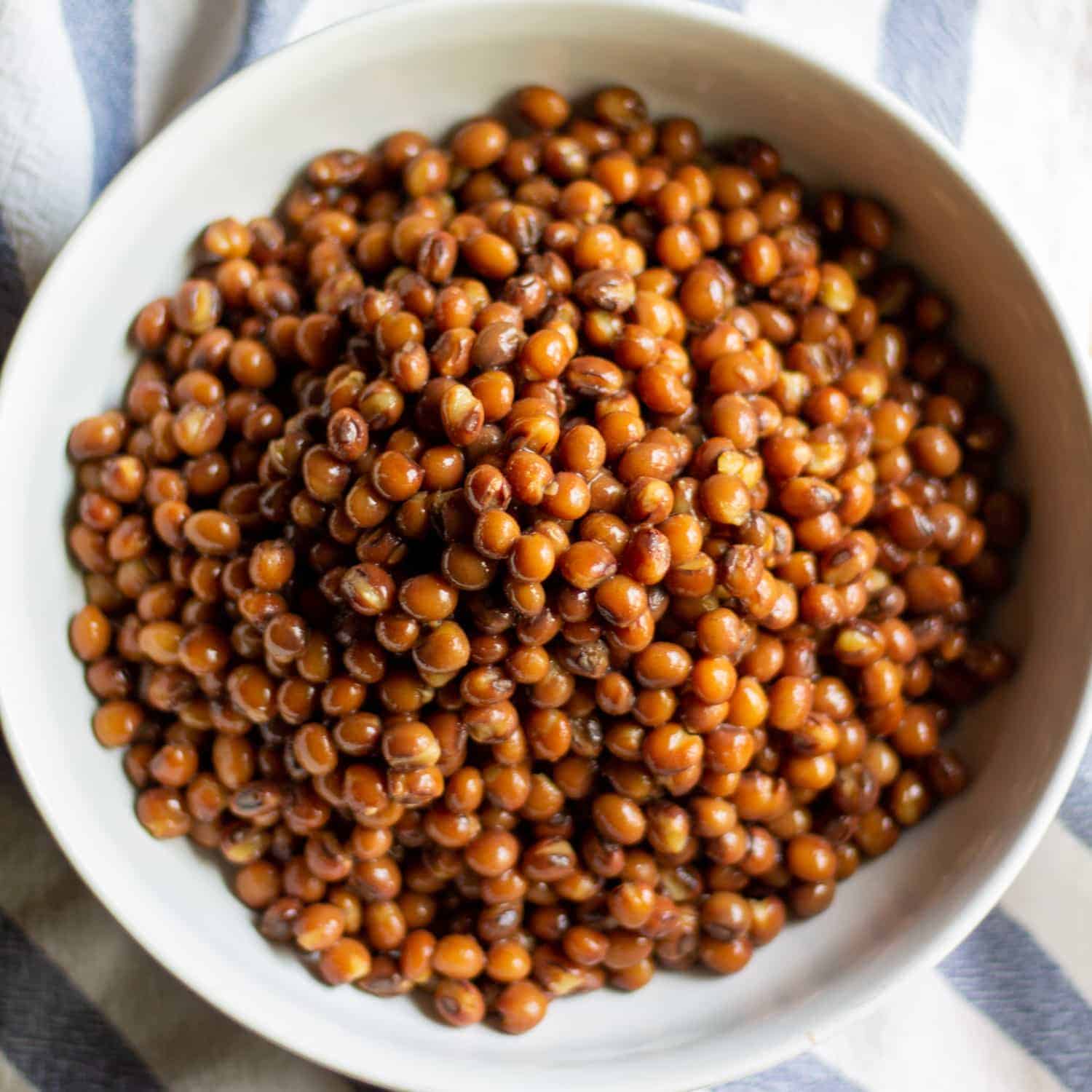 cooked pigeon peas