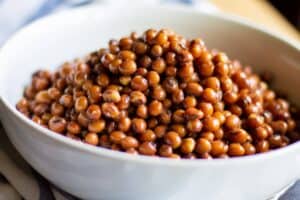 cooked in bowl
