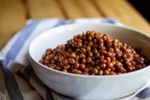 cooked in bowl