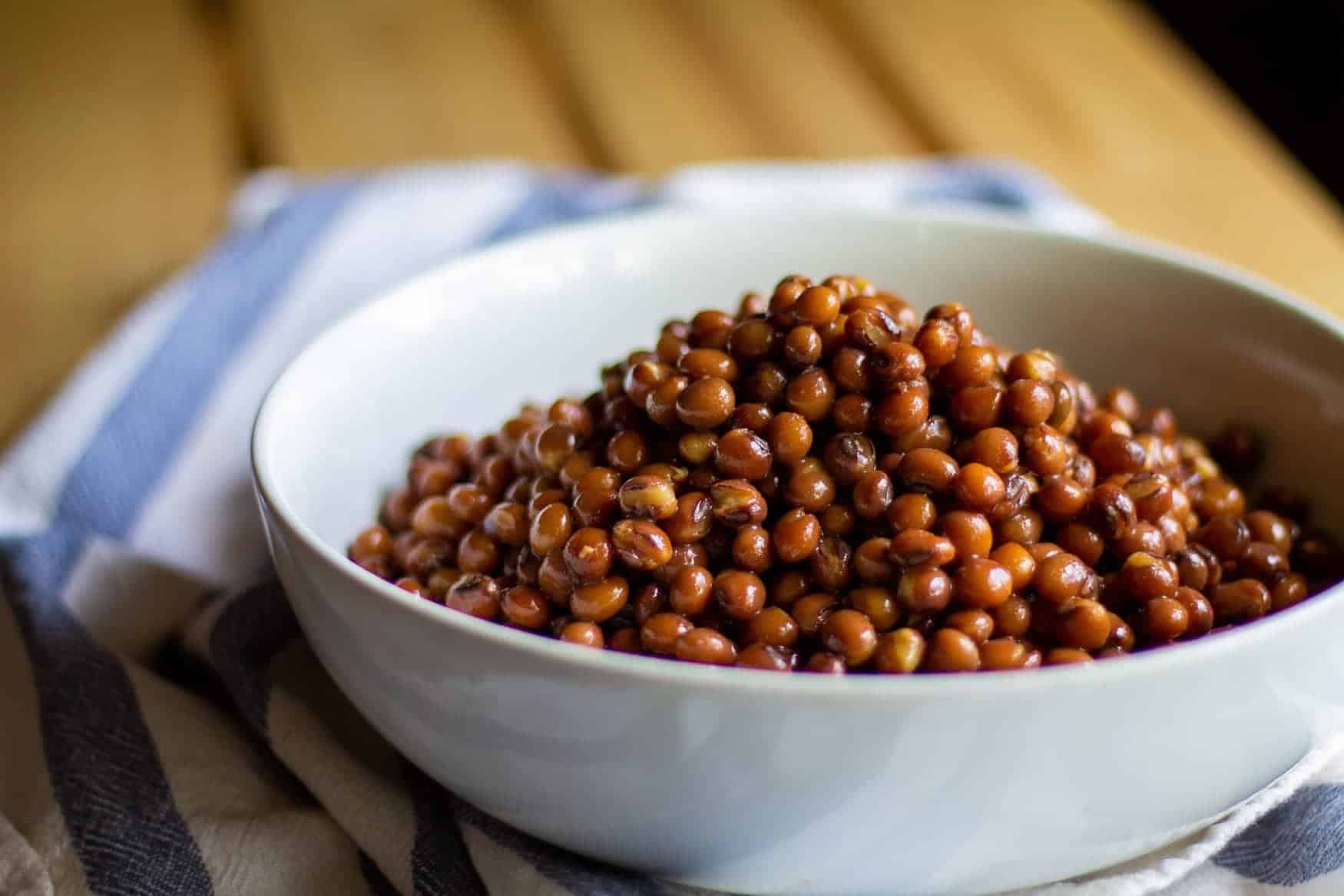 cooked pigeon peas