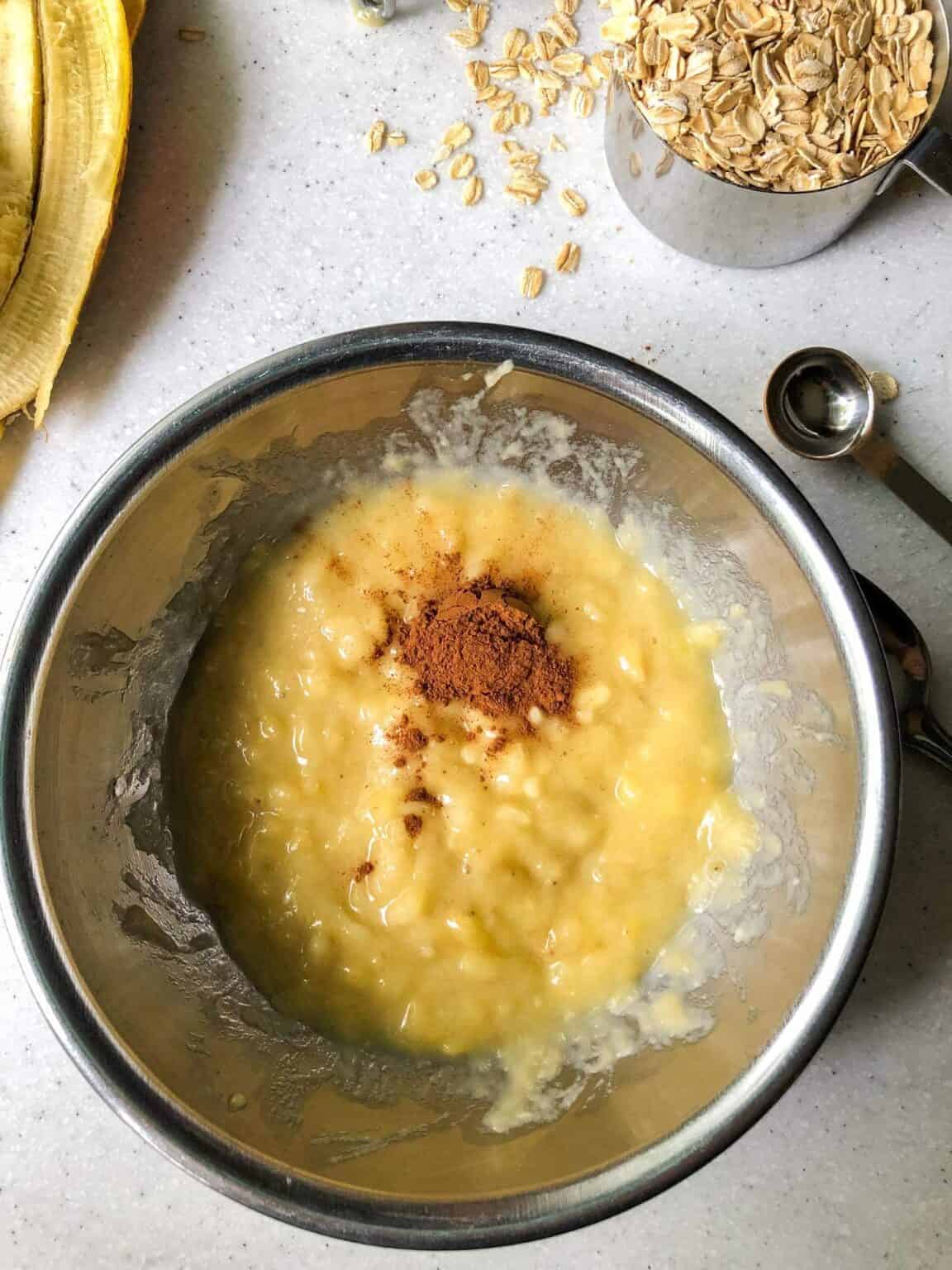 3 Ingredient Banana Oatmeal Breakfast Cookies (no egg, no flour) Very