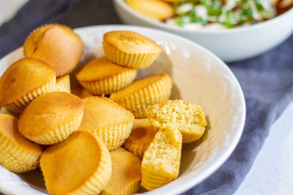 muffins in bowl