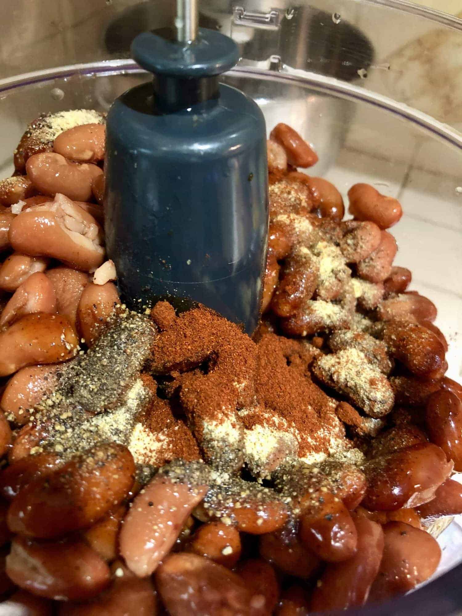 beans and spices process