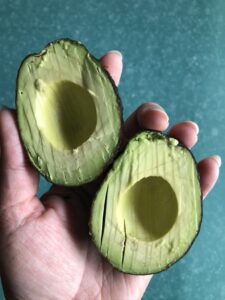 sliced avocado