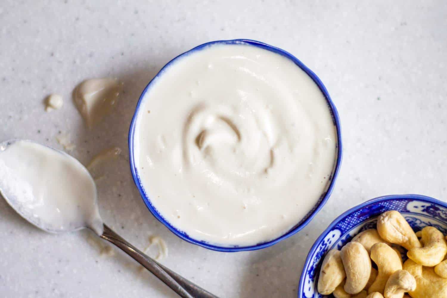 Vegan Sour Cream with Cashews - A Little And A Lot