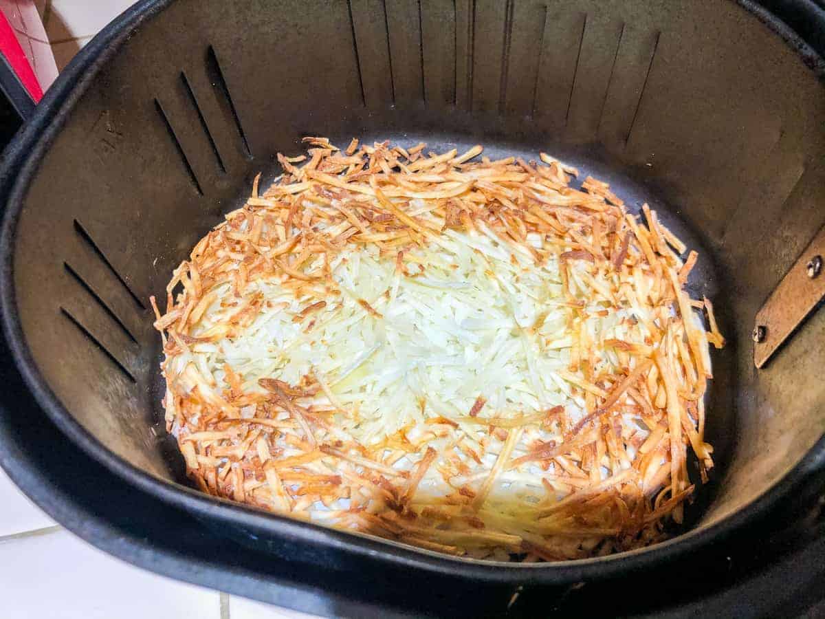 Air Fryer Hash Browns from Potatoes - Ninja Foodi Hash Browns