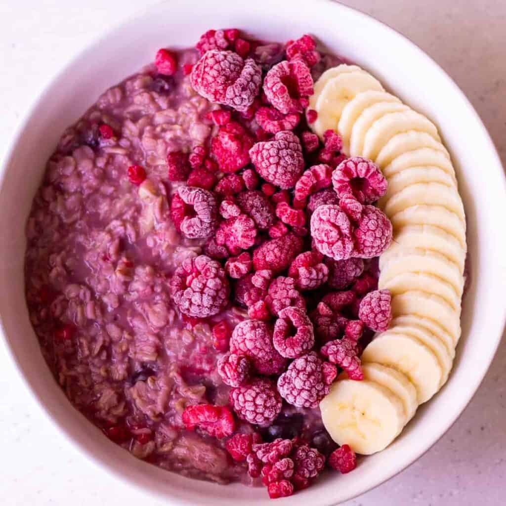 bowl of oatmeal