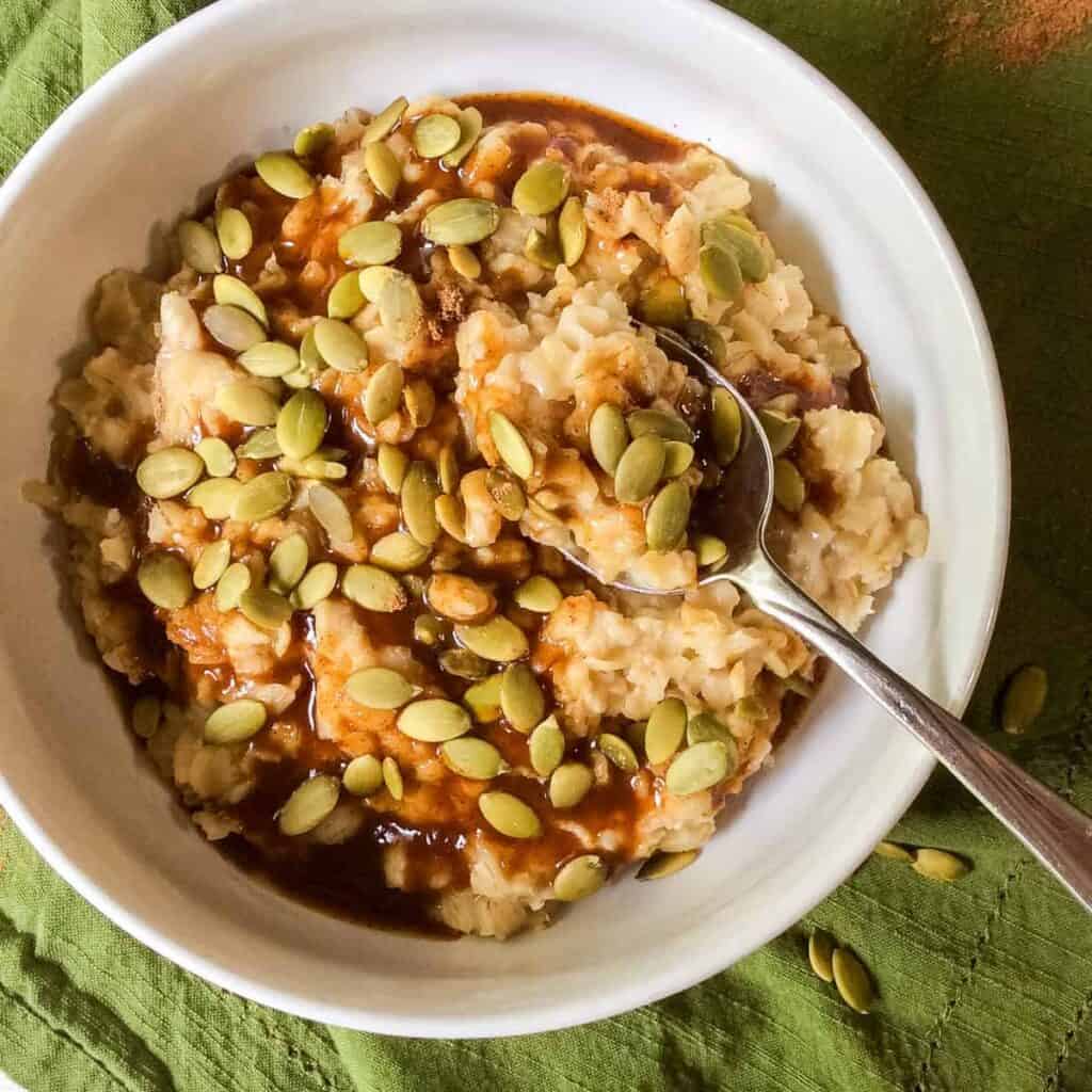 bowl with spoon