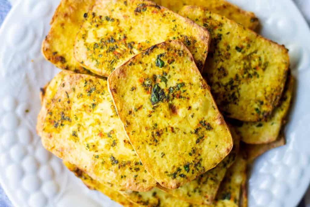 marinated baked tofu