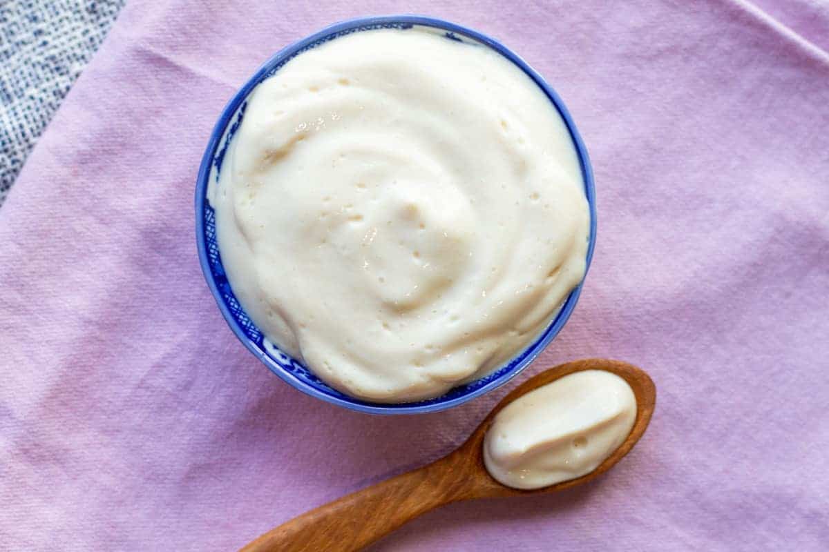 Easy 3-ingredient Vegan Sour Cream (no cashews) - Plant Test Kitchen