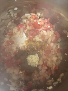 Process Shot - Vegan Saag Paneer - Instant Pot Indian Spiced Creamy Spinach 4