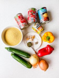 ingredients for stew