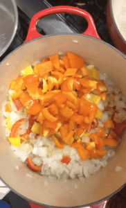Process Mediterranean Chickpea Stew Instant Pot vegan vegetarian recipe 2