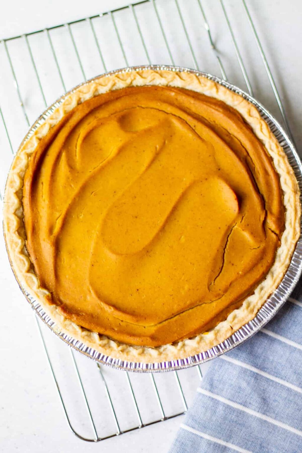 Easy Vegan Pumpkin Pie with Silken Tofu