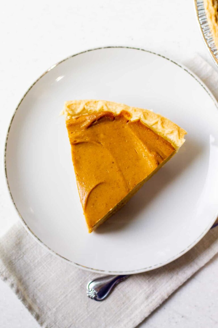 Easy Vegan Pumpkin Pie with Silken Tofu