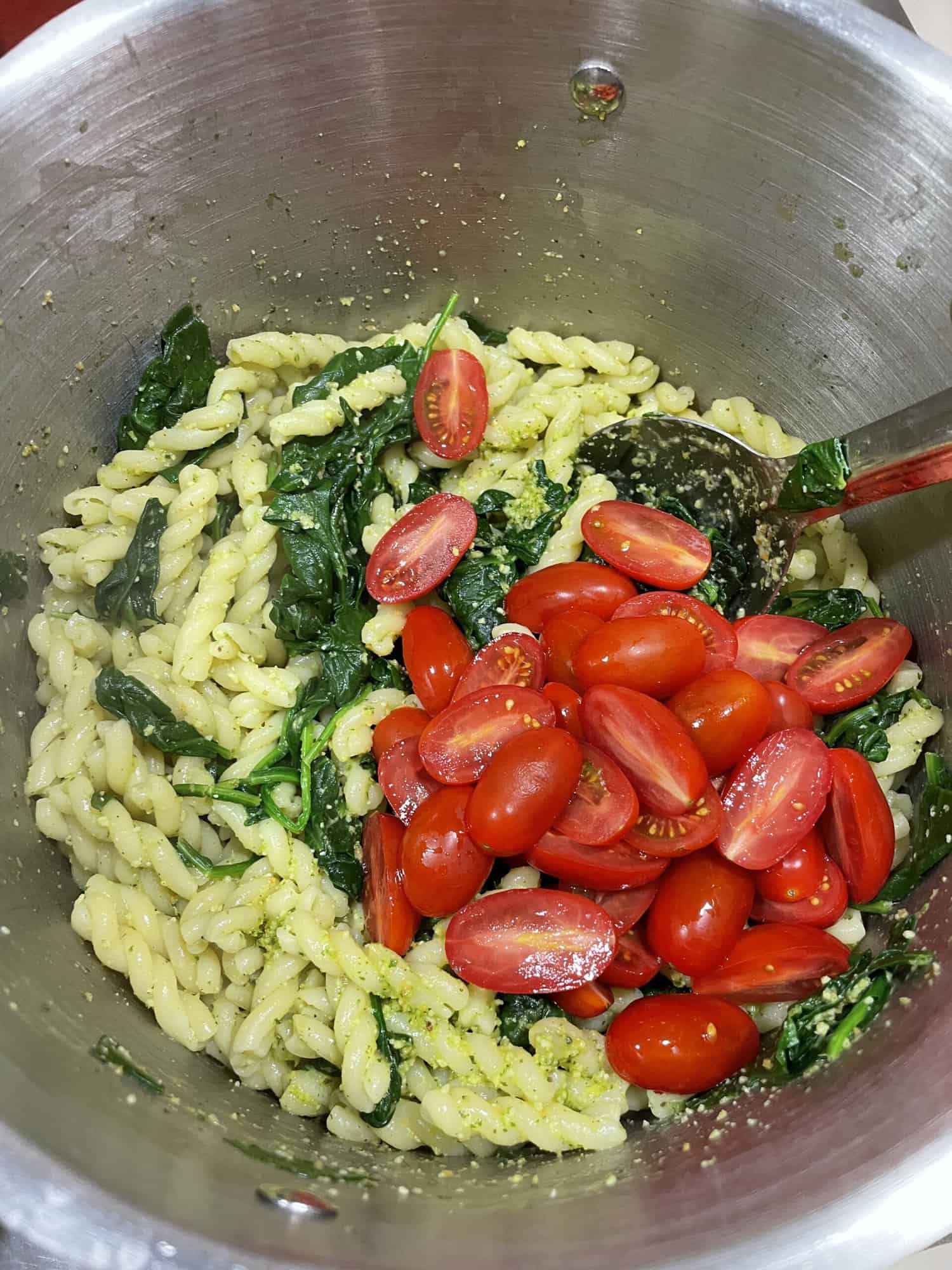 Step 5 stir in tomatoes