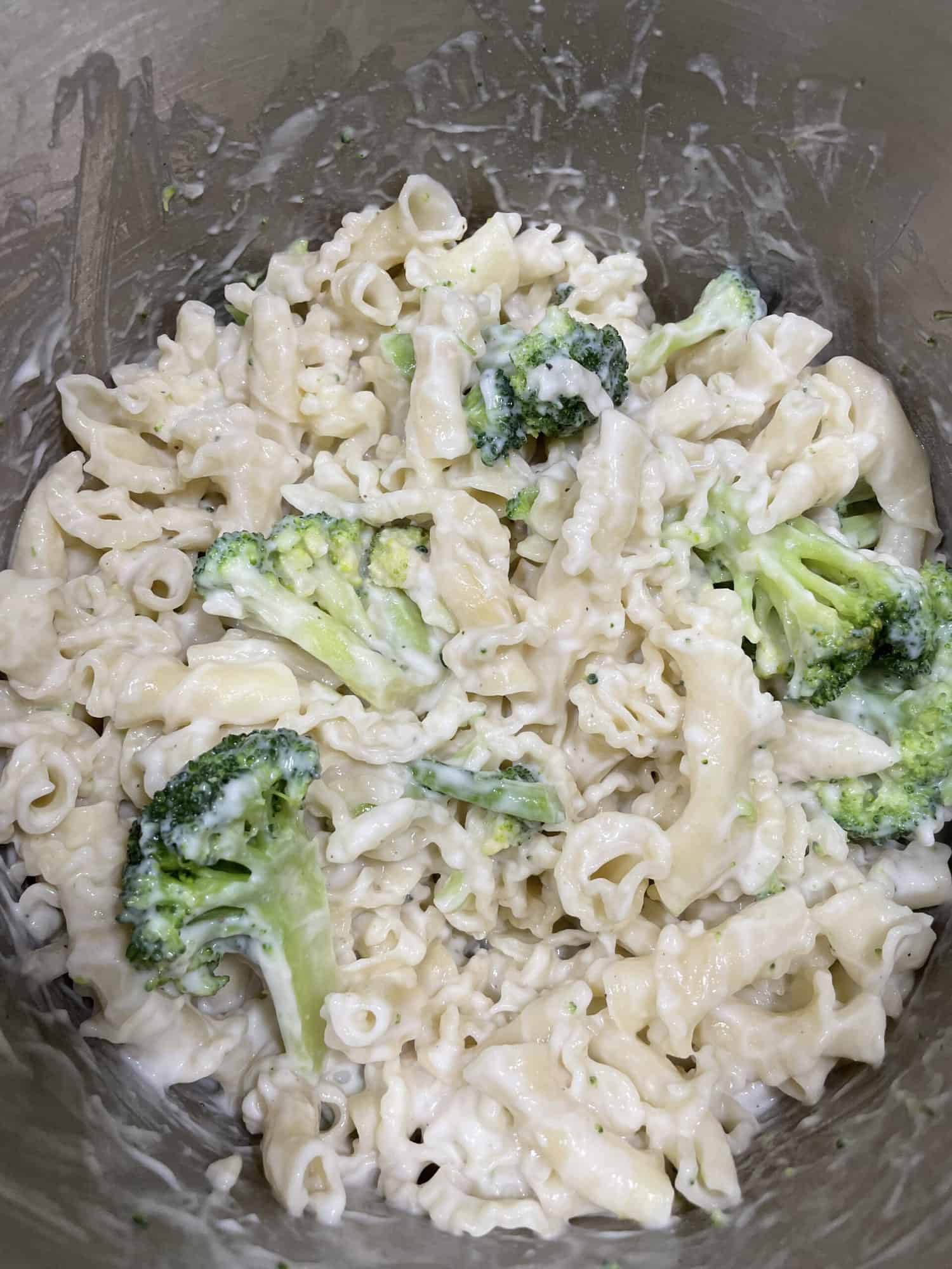 Step 7 mix pasta, broccoli and sauce together
