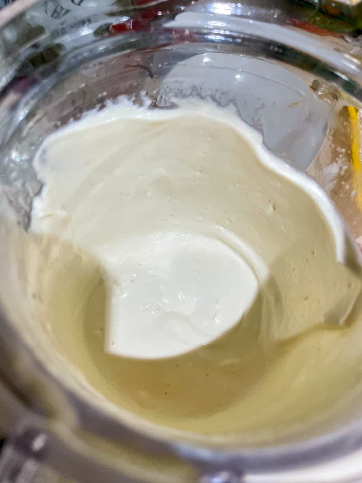 Step 7.1 blended cashew cream