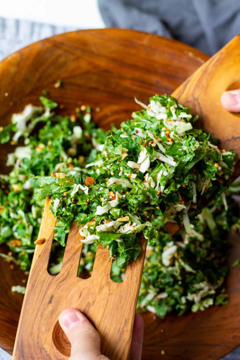 Kale Crunch Salad ChickFilA Copycat Very Veganish