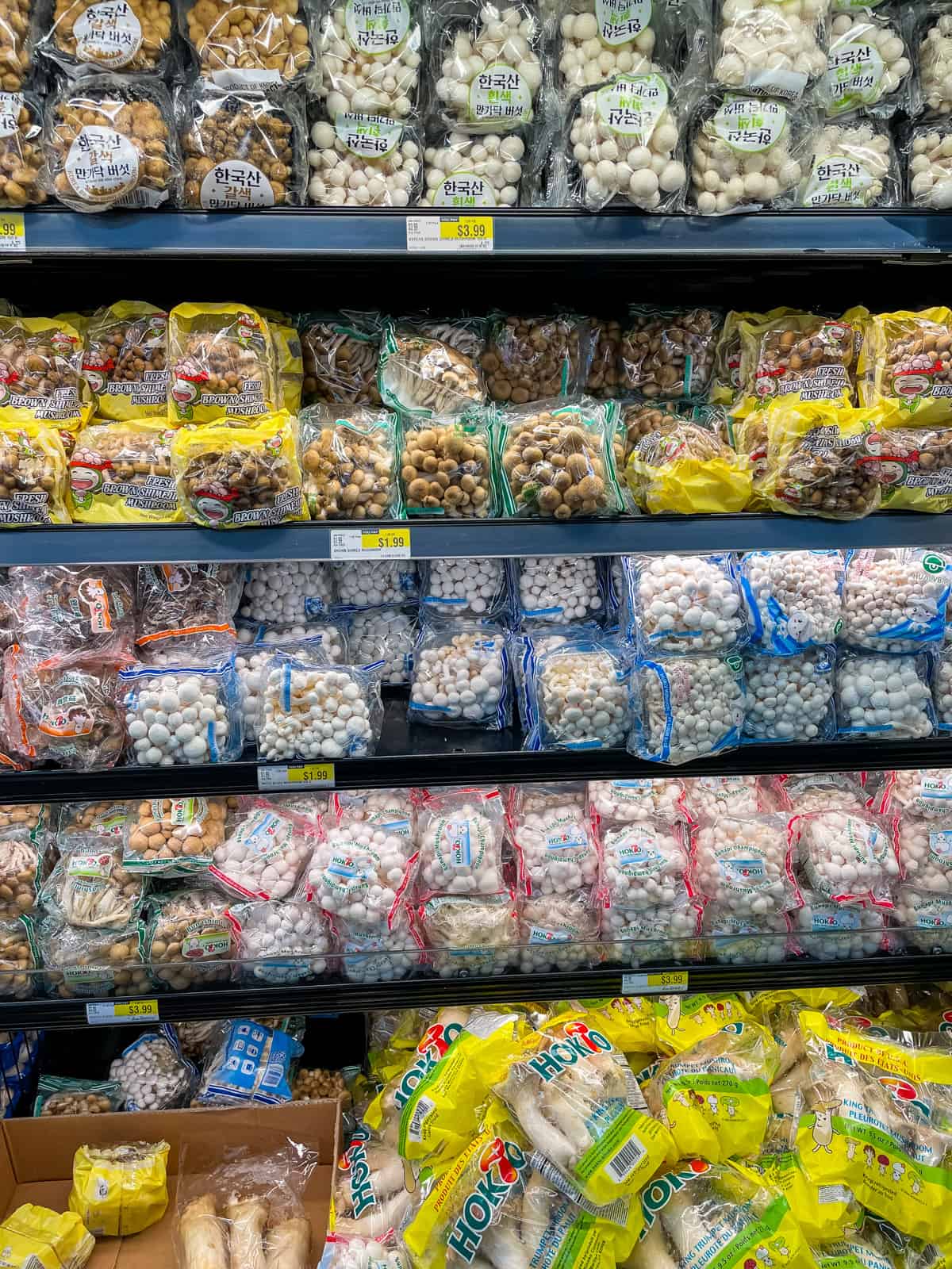 Mushrooms at H-mart