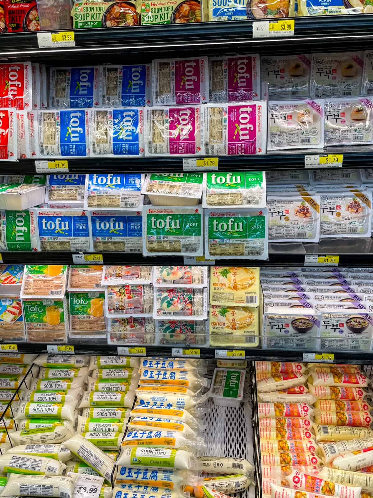 tofu at H-mart