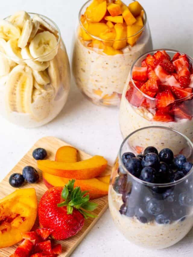 How to Make Basic Vegan Overnight Oats Story