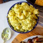 Big bowl of potato salad