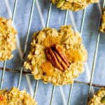 baked cookies on a cooling rack